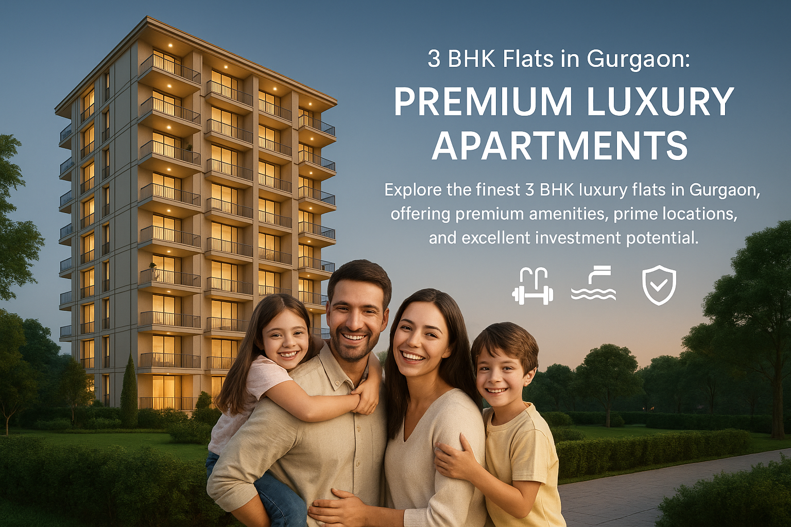 3 BHK Flats in Gurgaon: Premium Luxury Apartments