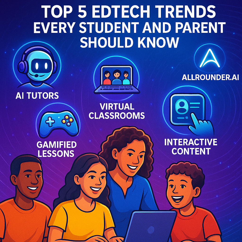 Top 5 EdTech Trends Every Student and Parent Should Know