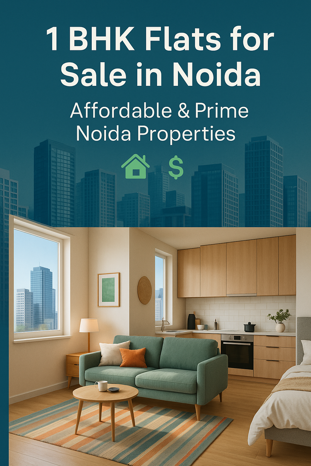 1 BHK Flats for Sale in Noida: Affordable & Prime Noida Properties