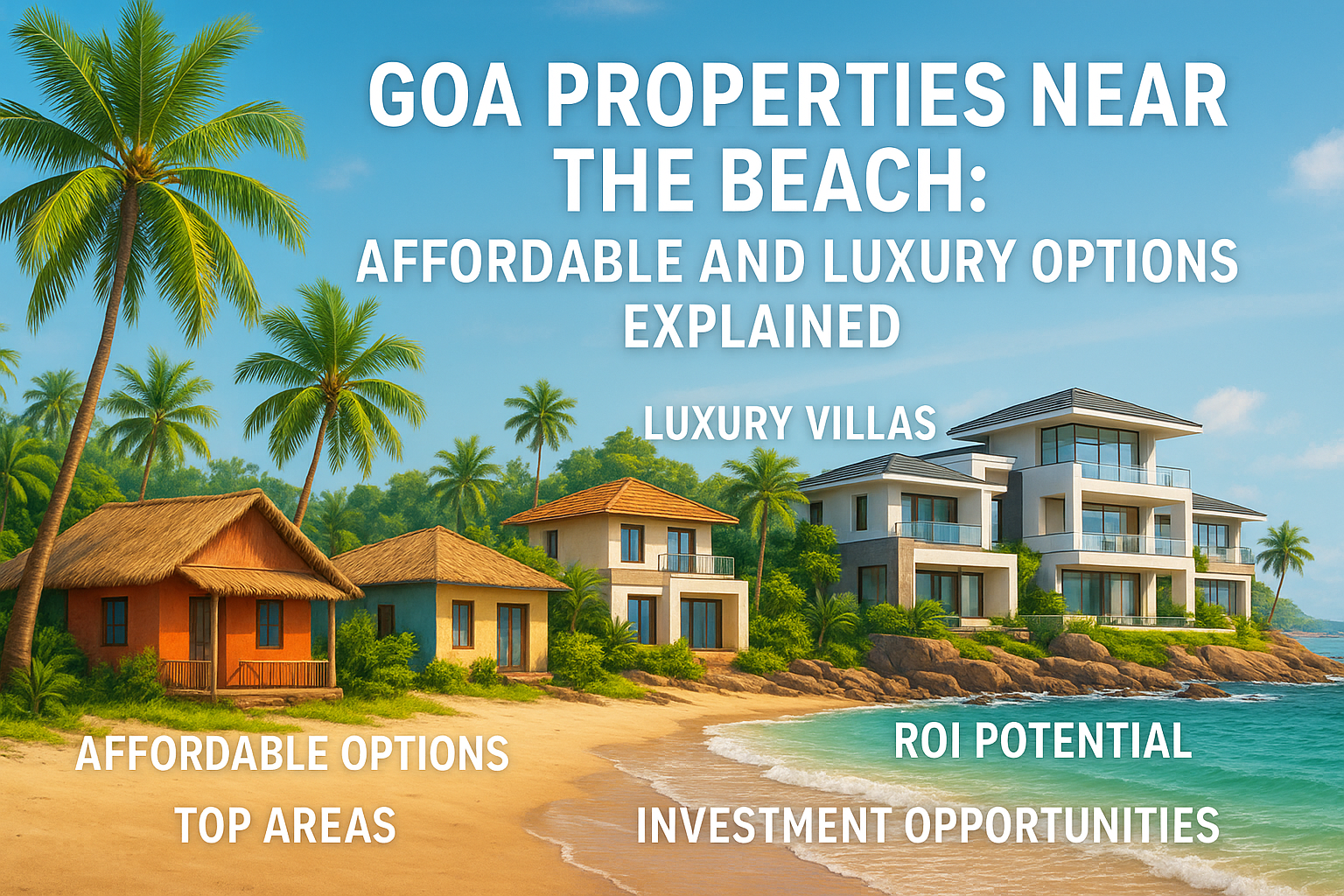 Goa Properties Near the Beach: Affordable and Luxury Options Explained