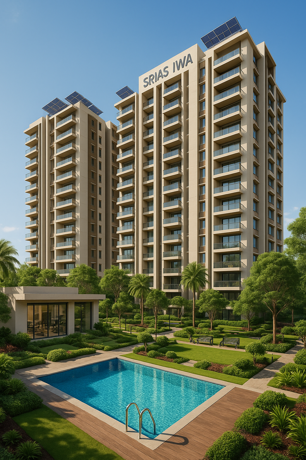 Discover Srias IWA: Luxury Apartments in Puppalaguda