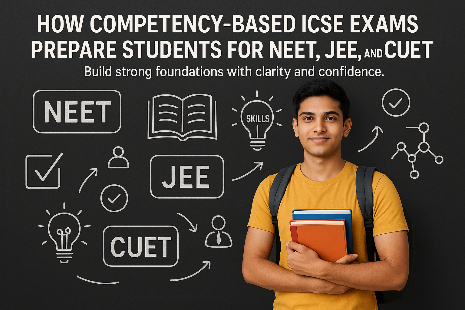 How Competency-Based ICSE Exams Prepare Students for NEET, JEE, and CUET