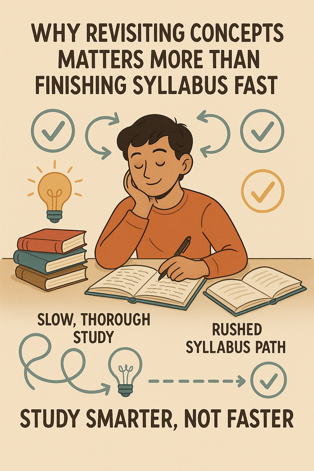 Why Revisiting Concepts Matters More Than Finishing Syllabus Fast