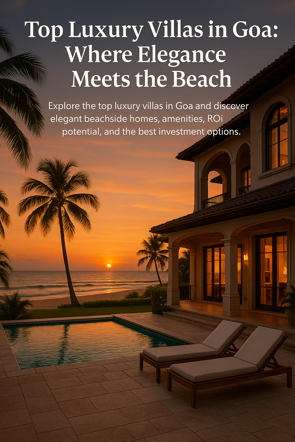Top Luxury Villas in Goa: Where Elegance Meets the Beach